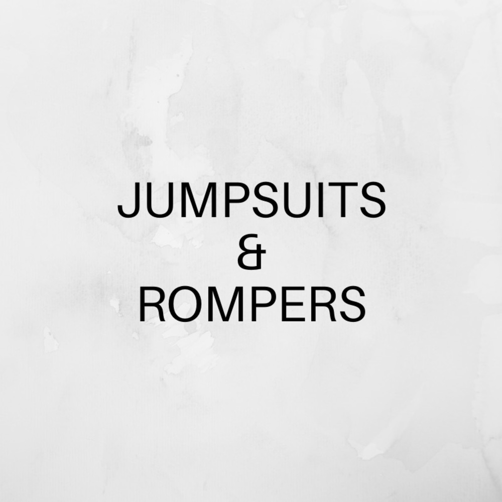 JUMPSUITS & ROMPERS